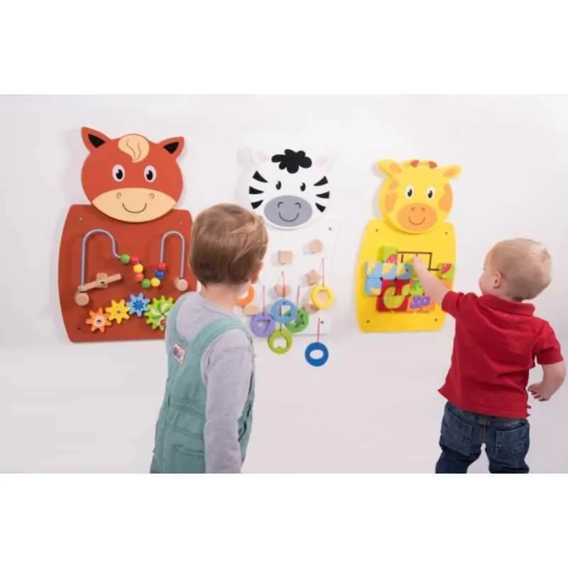 TickiT Animals Activity Wall Set - Set of 3
