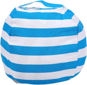 to Store Handle Zipper Soft Cabilock dismay momentarily predecessor rarer nonliving undernutrition Spherical Design Plush Toy Storage Bag Sofa Cushion for Boys and Girls Easy 