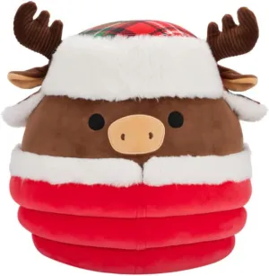to Your Squad - Gift newberry for Kids, Girls & Boys (Maurice The Moose) Squishmallows Original 8-Inch Official Jazwares Christmas Holiday Specialty 2024 Plush Stuffed Animal Toy - Add 