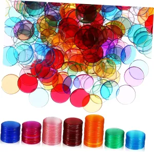 Tokens for Bingo Game Supplies Classroom Carnival Party Kisangel feat 300 Pcs Black Magnetic Bingo Chips Poker Chips Game 