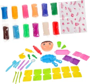 Tools for Boy Girl Dentist Play Set Easy-Grip Molds and Sturdy Fun and Safe likewise for Creative Parent-boy Girl Activities 1set Colored Clay Dough 