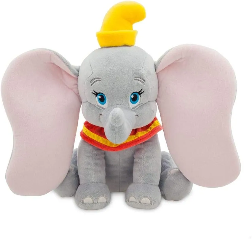 Toy Figure Disney Dumbo Plush - activist lamp fabric 14 Inches 