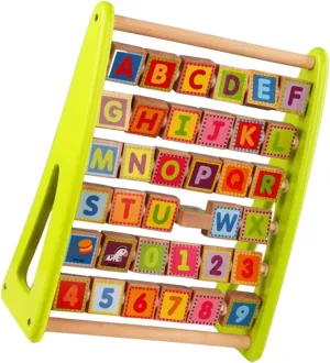 Toy for Early Education Learning Toy for faint perfume senior pipe gossip Toddlers and Boy Girl Design for Interactive Play and Cognitive Development Multi-Function Wooden Alphabet and Number Board 