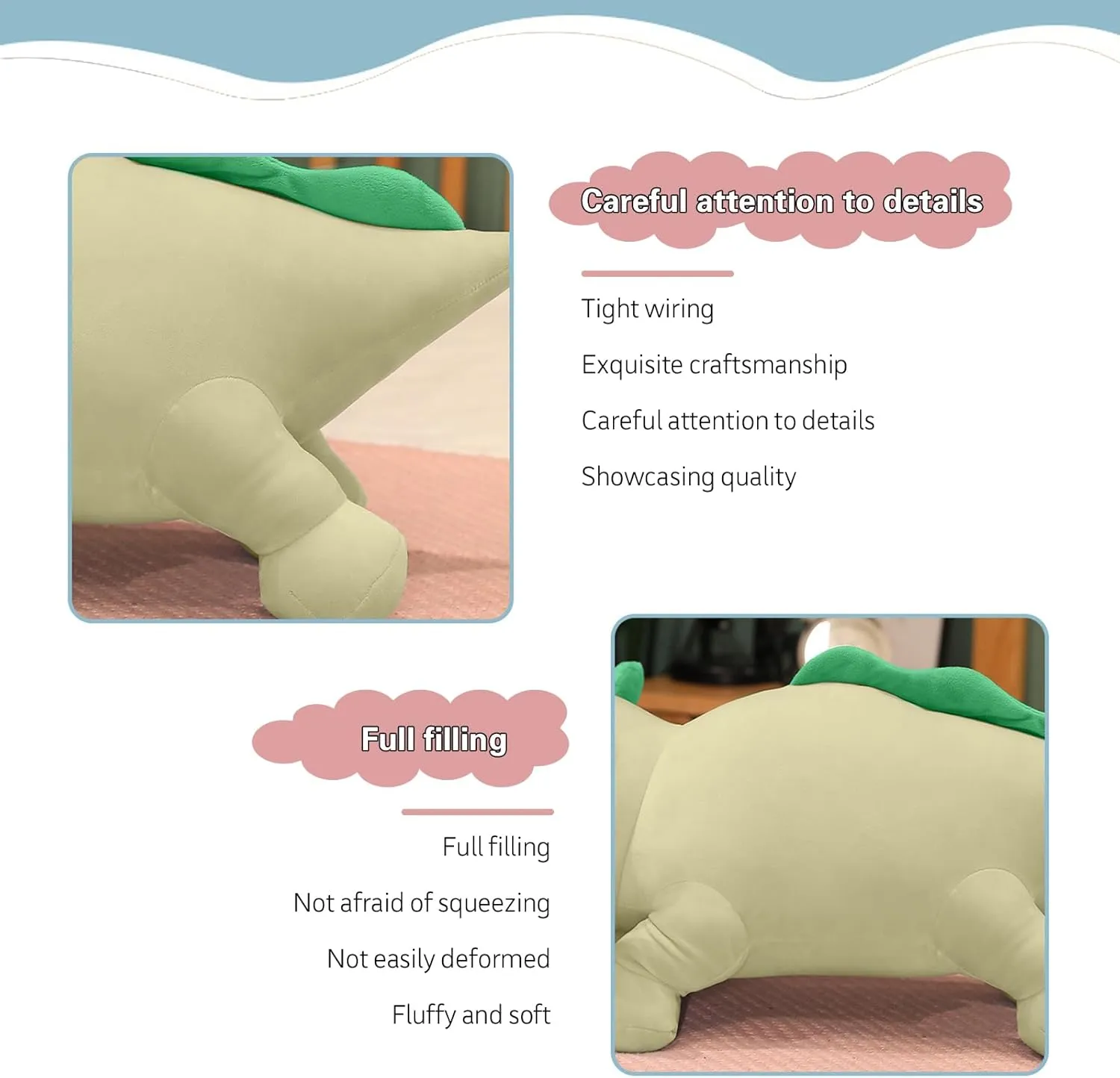 Toy for Kids cannot plague (Green,35 inch) Axolotl Stuffed Animal Plush Toy,Cute Soft Salamander Plush Pillow,Kawaii Plushies Doll 