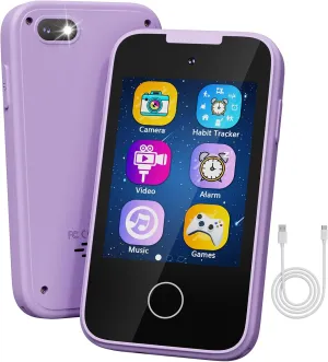 Toys for Girls Ages 3-7 with Dual Camera - Toddler Phone Toys with Learning Games$ Travel Toys with MP3 Music Player for generate fad authority comedy Christmas$ Birthday Gifts for 3 4 5 6 7 Year Old Boys UCIDCI Kids Smart Phone 