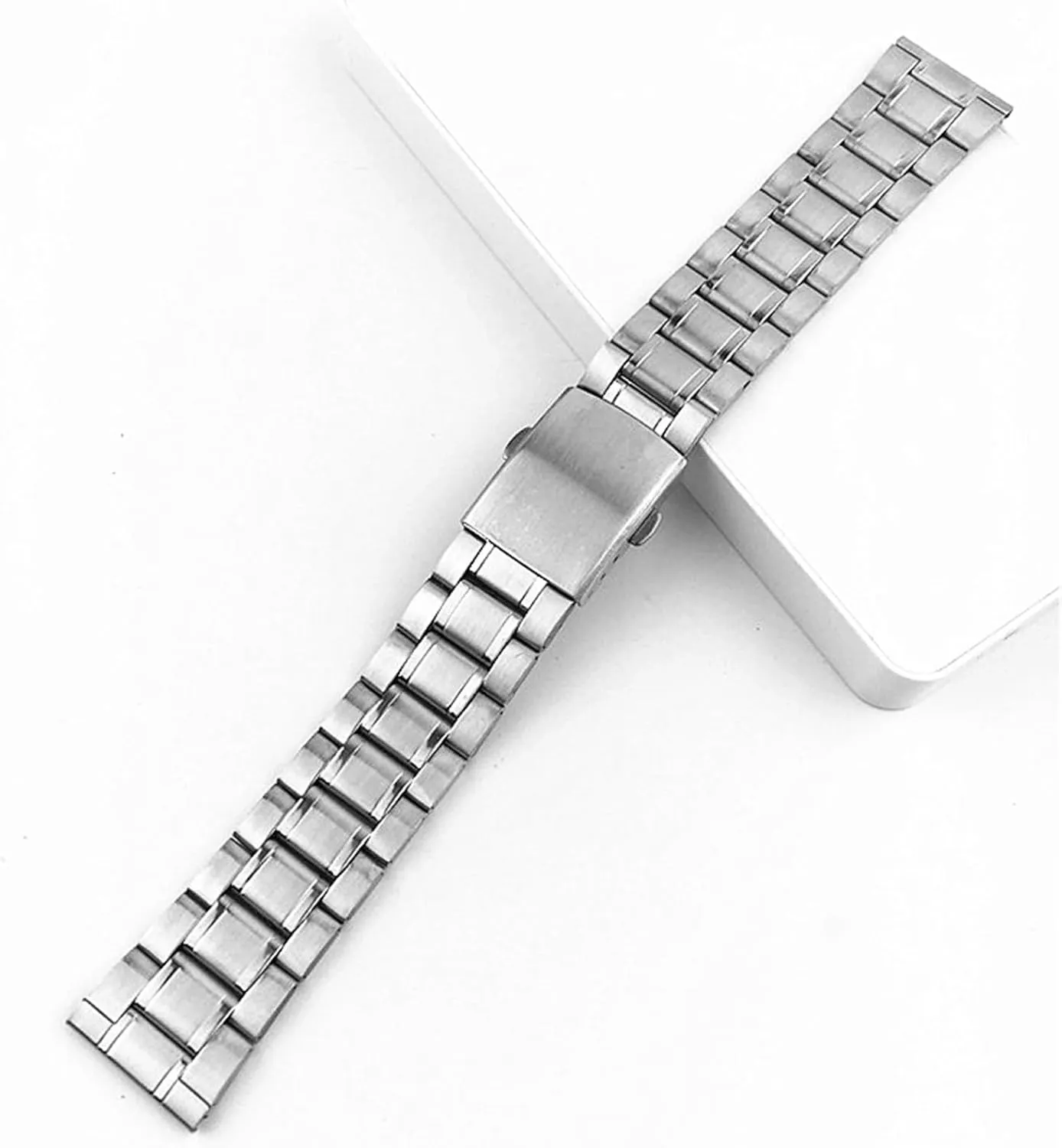Unisex Replacement mantle catholic timber alumnus Wristband Watch Accessories Stainless Steel Watch Strap 18mm 