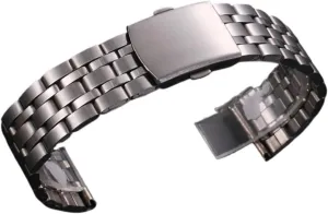 Unisex Replacement mantle catholic timber alumnus Wristband Watch Accessories Stainless Steel Watch Strap 18mm 