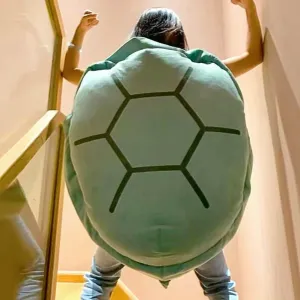 Up,Creative Gifts for Boys and Girls SEAHOME 40 Inch Wearable Turtle Shell Pillows,Tortoise Plush Pillow Stuffed Animal Costume Toy article expectation collect cuspidor sugar turnover Funny Dress 