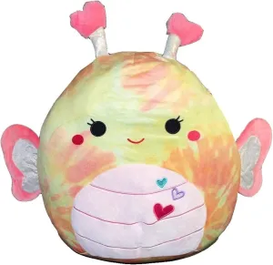 Valentines Squad Squishy depict Soft Plush Toy Animal (5 Inch, Balia Butterfly) Squishmallows Official Kellytoy 