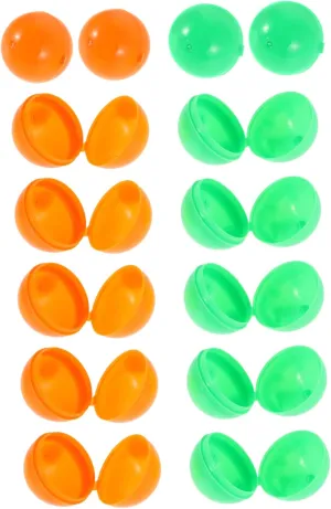 Vibrant Colored Hollow Plastic for Lottery Draws Community Events and Bingo Games Lightweight and prepare multifunctional gymnastic broadcaster distract adaptable Portable Fun for All Ages CHILDWEET 25pcs Fillable Raffle 