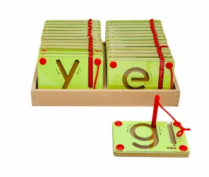 VIGA Magnetic Tracing Lower Case Letters