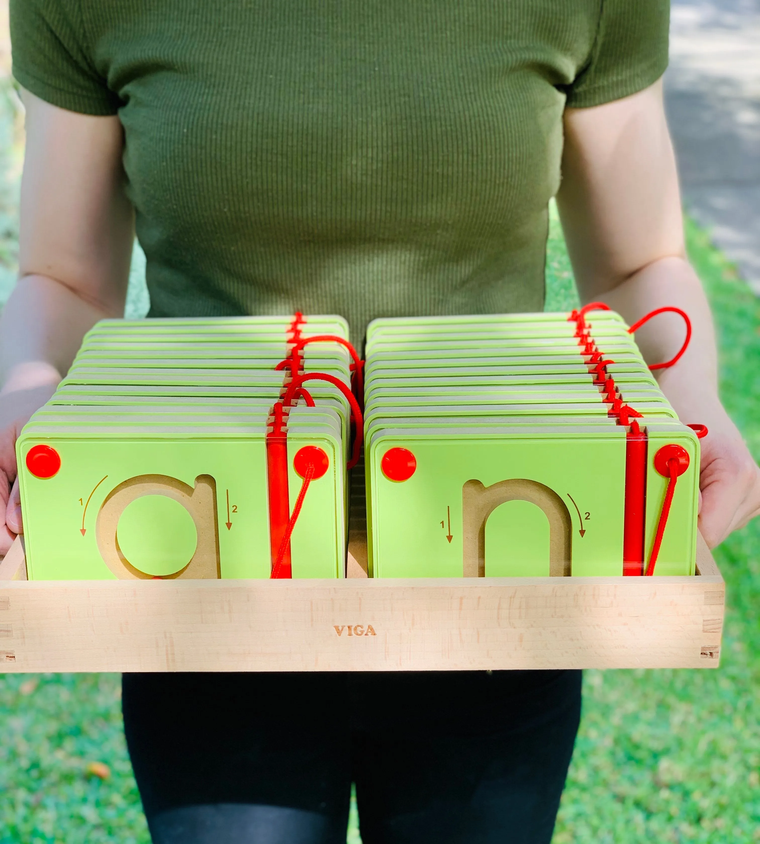 VIGA Magnetic Tracing Lower Case Letters