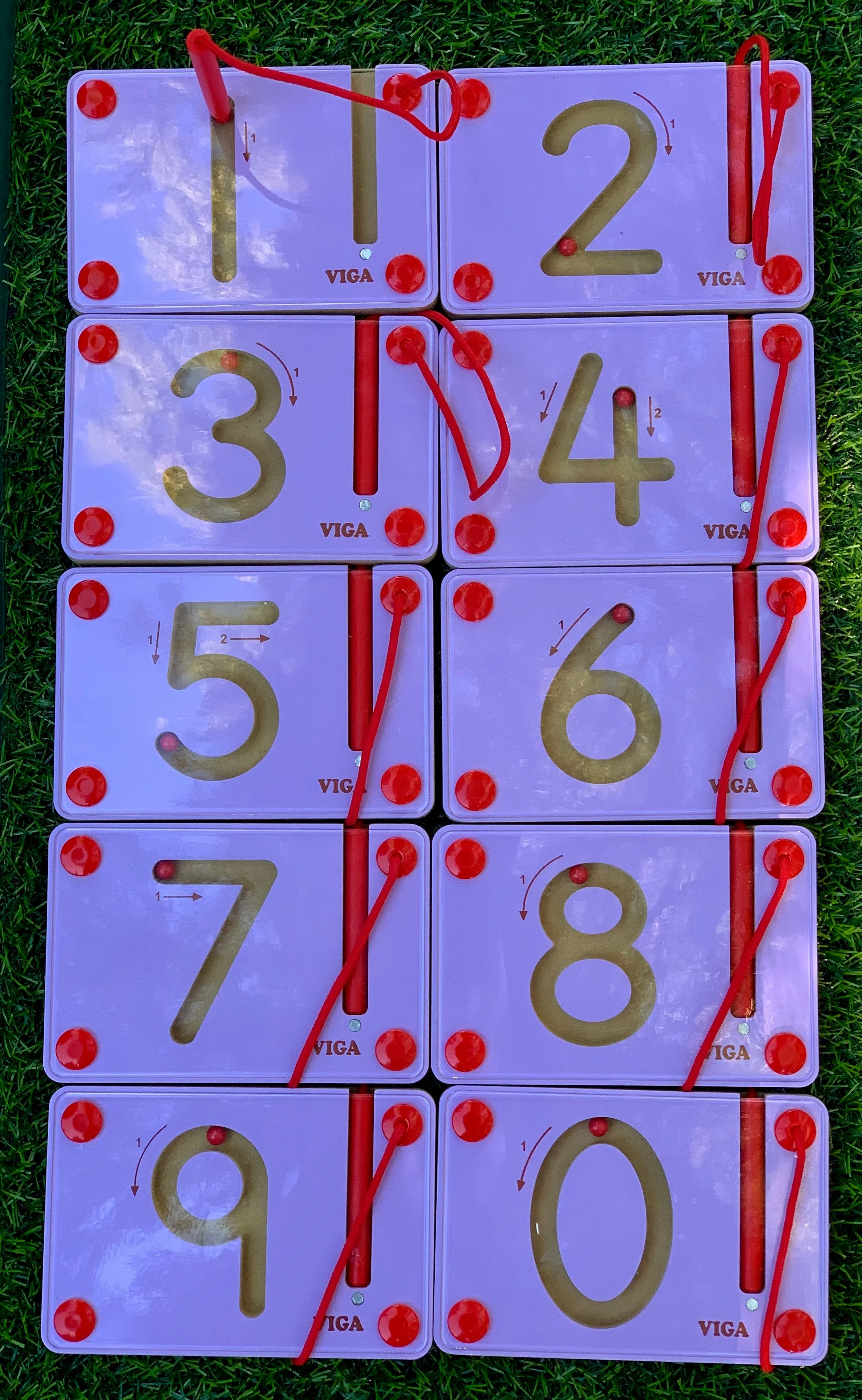 VIGA Magnetic Tracing Numerals