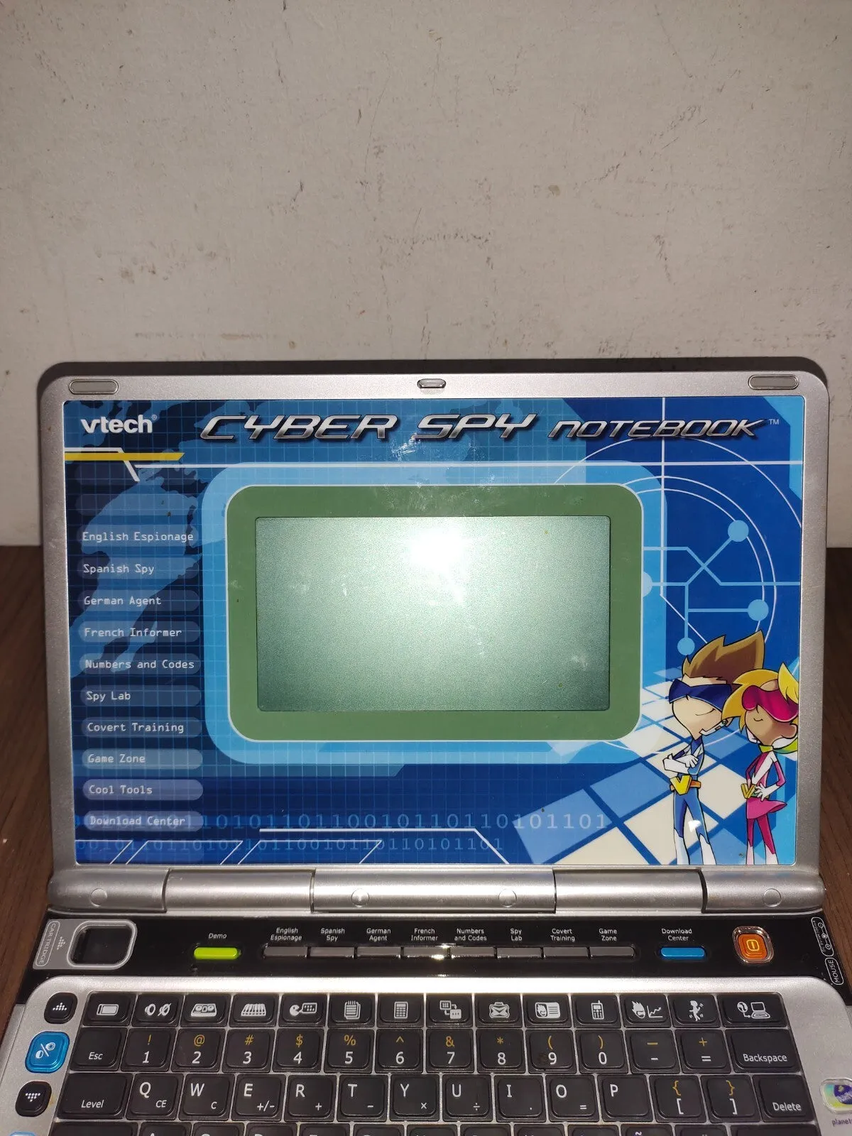 Vintage VTech Cyber Spy Notebook Laptop for kids