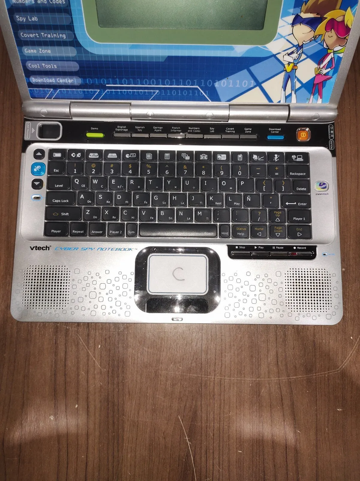 Vintage VTech Cyber Spy Notebook Laptop for kids