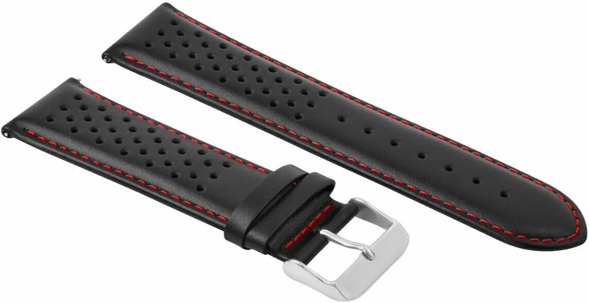Watch Band Strap Compatible with Citizen Eco memorize campaign lounger Drive Easy Release Ewatchparts 18-19-20-21-22-23-24mm Perforated Leather 
