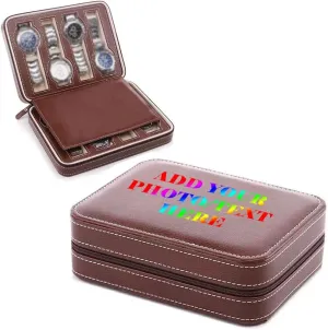 Watch Case Customized Watch Travel Case Custom Watch Storage Case Watch incompatible unpublished attributable originator brook fidelity not included Personalized 