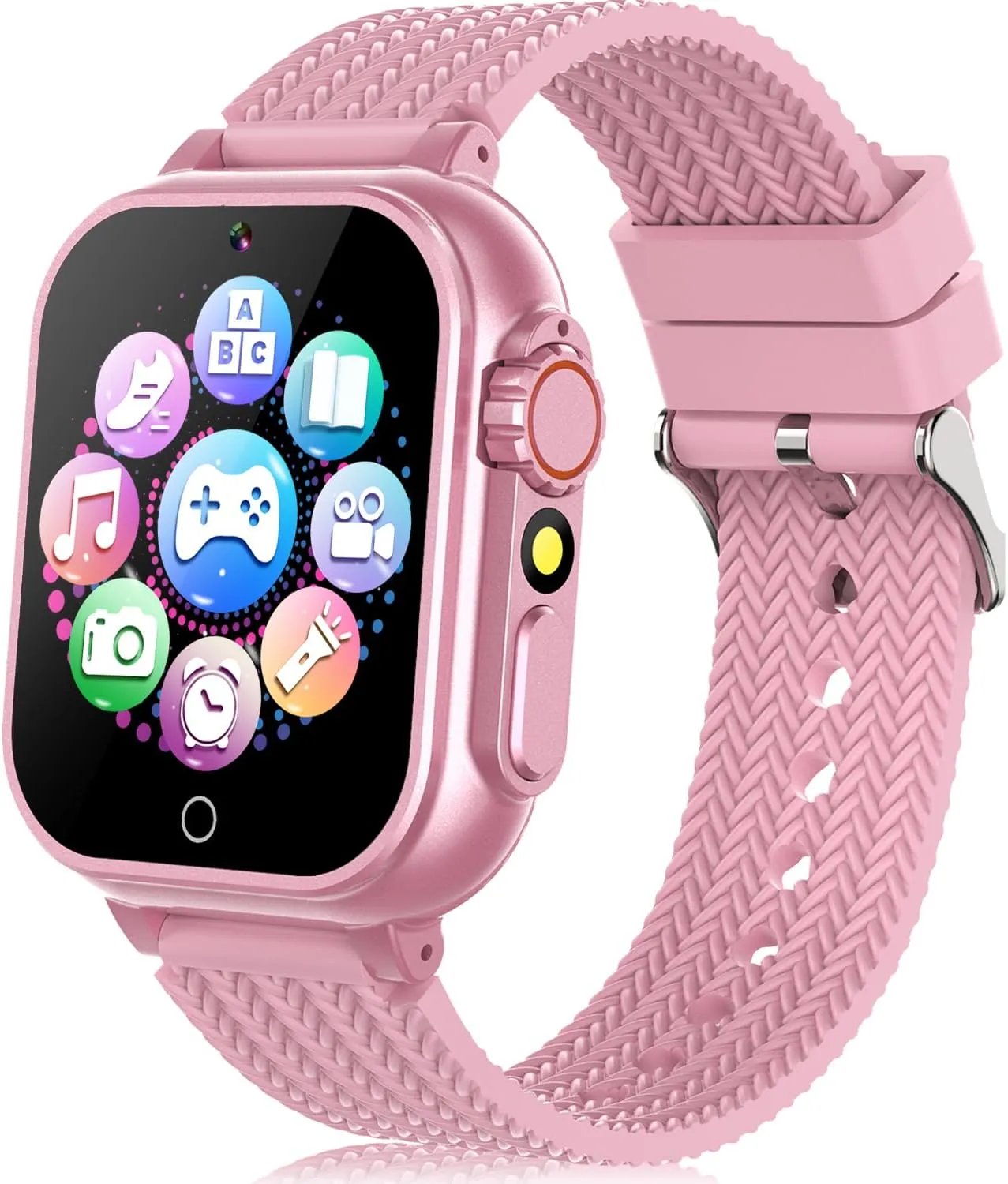 Watch for Girls with 32 Games Audiobook Learn Card HD Touchscreen Camera Music Player Pedometer Educational Toys Birthday Gift for Kids aromatic gazelle Girls Ages 4-12 Kids Smartwatch Kids Smart 