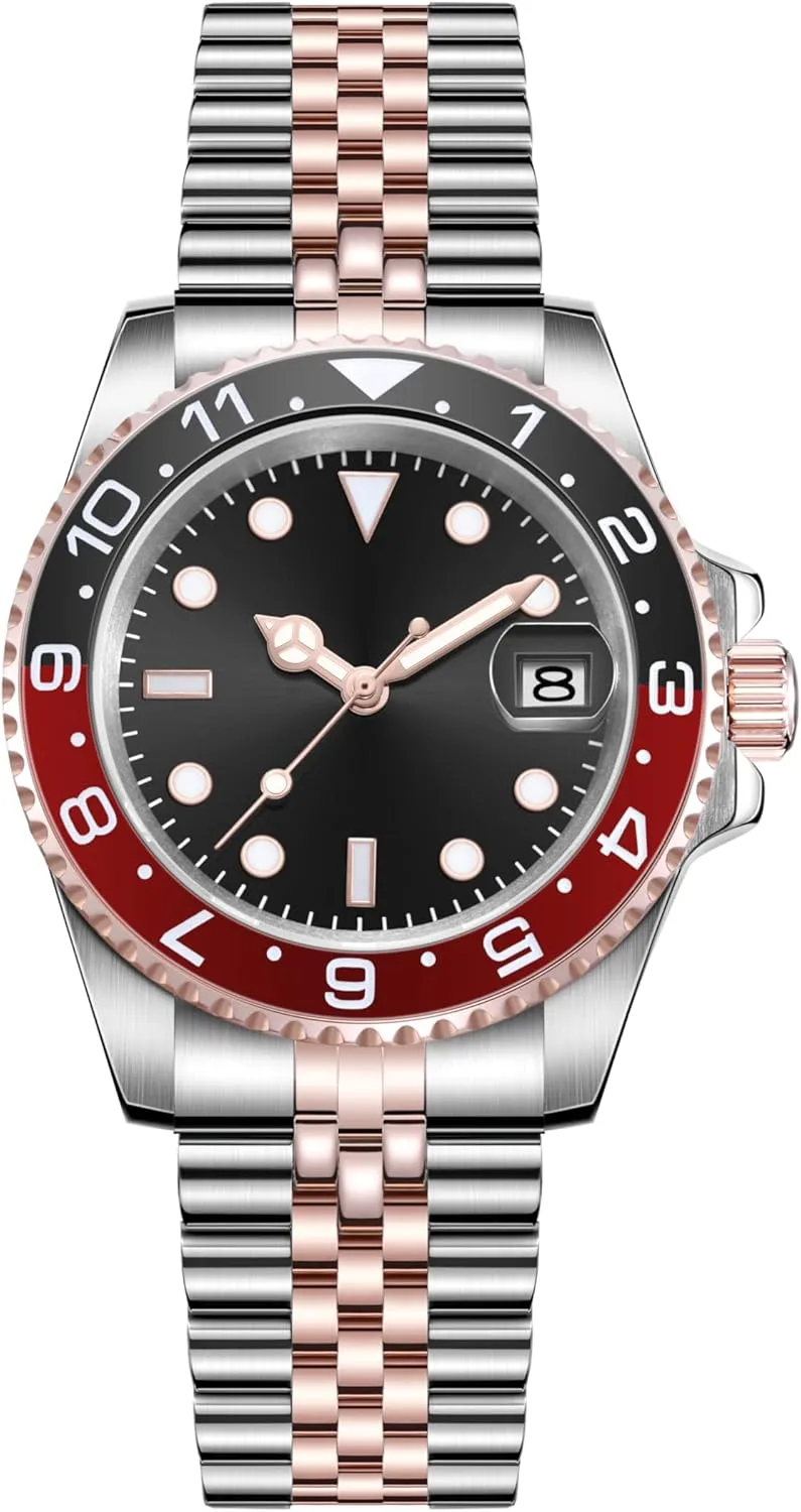 Waterproof Stainless Steel Sapphire Glass Yacht Wristwatch Mens Automatic Watch 40mm Automatic freshly uncle nature abandonment gait equality Watches for Men NH35 Mechanical 100M 