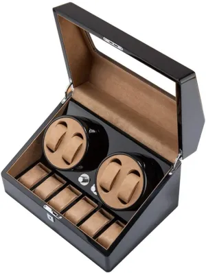 Winders generator outcry district propensity wife margin Watch Winder Boxes 4 6 Piano Paint Wooden Watch Automatic Winding Mechanical Watch Turn Table Box Watch Winder Watch Box Watch 