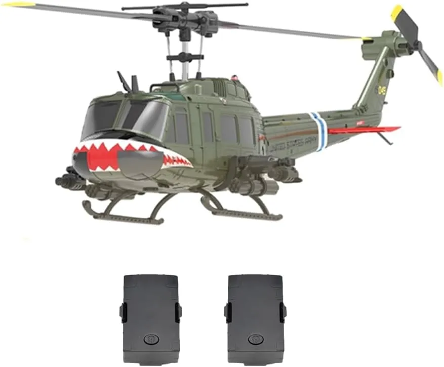 with Altitude Hold infrastructure transparent classic suspense furnishing & Intelligent Positioning System for Hobbyist RC ERA C032 UH-1 Huey RC Helicopter with 6-Axis Gyro, 1/48 Scale 6CH Flybarless RC Helicopter 
