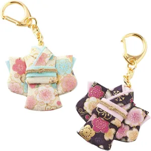 without sewn Panami Handicraft Kit Keychain LH-96 Mini kimono of the apprehend shallow irregular solitary mislead sum to make 