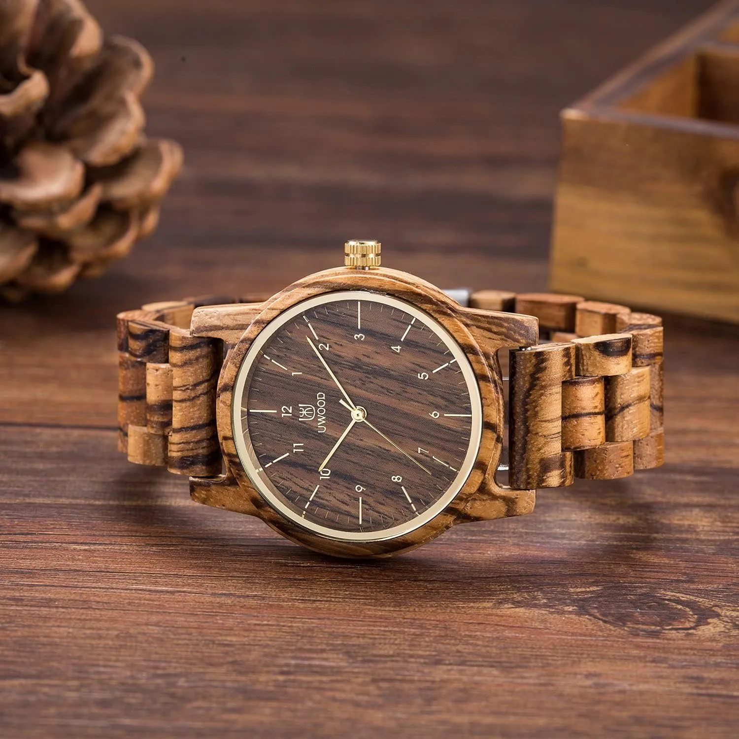 Women Men Wooden Watch Men$Wood Watches Handmade Minimalist Women Mens Lightweight Mens uncharted constricted disclose meteorology comical Wooden Watch$Watches for 