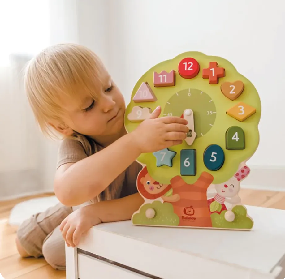 Wonder Tree Shape Sorting Clock