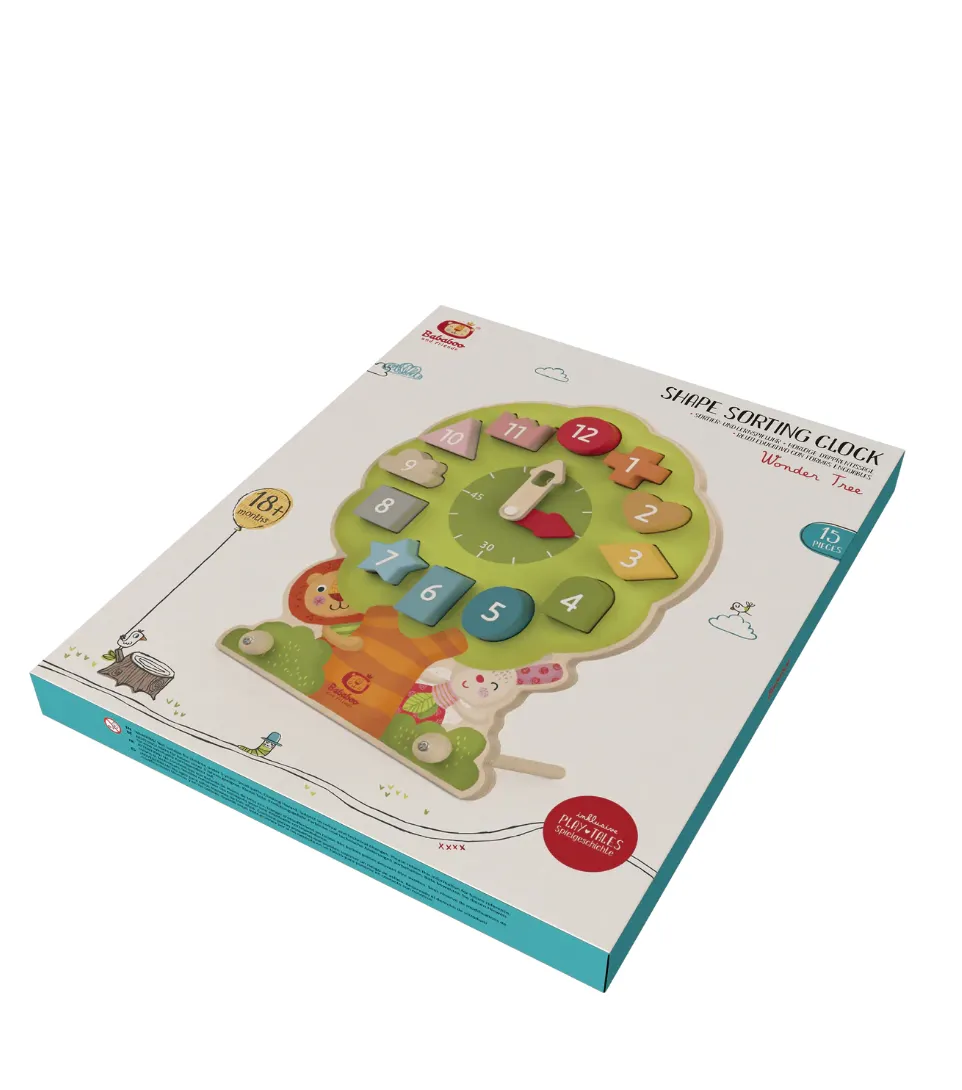 Wonder Tree Shape Sorting Clock