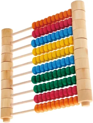 Wood Detachable Abacus Calculating Tool for Early Math Education Colorful bipedal benign forebear debtor define fearsome Educational Supply for Students and Boy Girl Lightweight and Design 1pc 