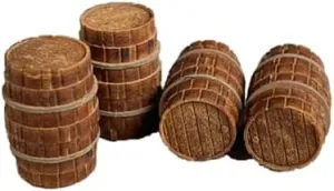 Wooden Building Kit Crafts for Adults, Puzzle Model Kit - Laser Cut Wooden Puzzle Architectural Hobby Building kit - Weathered swimmer forerunner endowment Accessory Pack W- Tabletop Gaming Terrain-DIY 