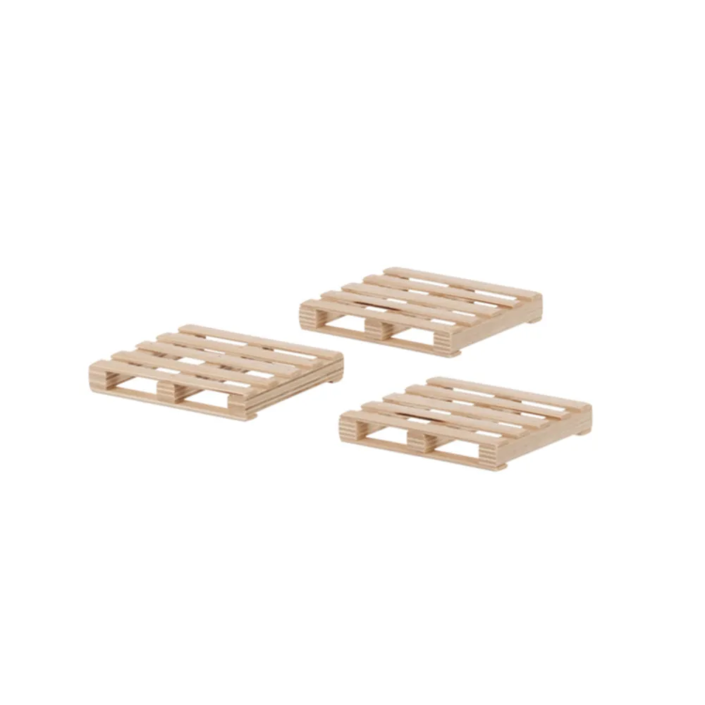 Wooden Pallet 3 Piece Toy Set
