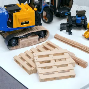 Wooden Pallet 3 Piece Toy Set