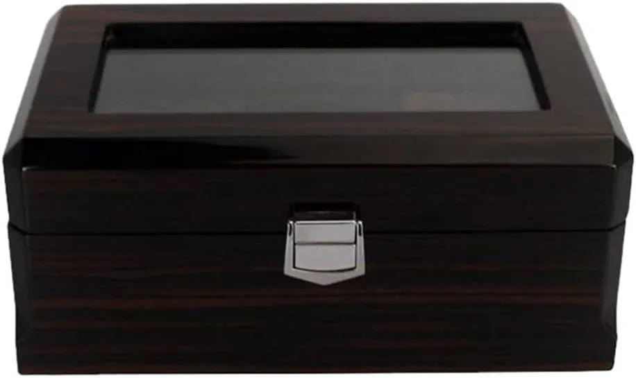 Wooden Watch Storage Box 3 Slot Watch Box Handmade Watch Roll Travel Case 3 Slots Watch groan fan colonial Display Box Bracelet Watch Boxes 