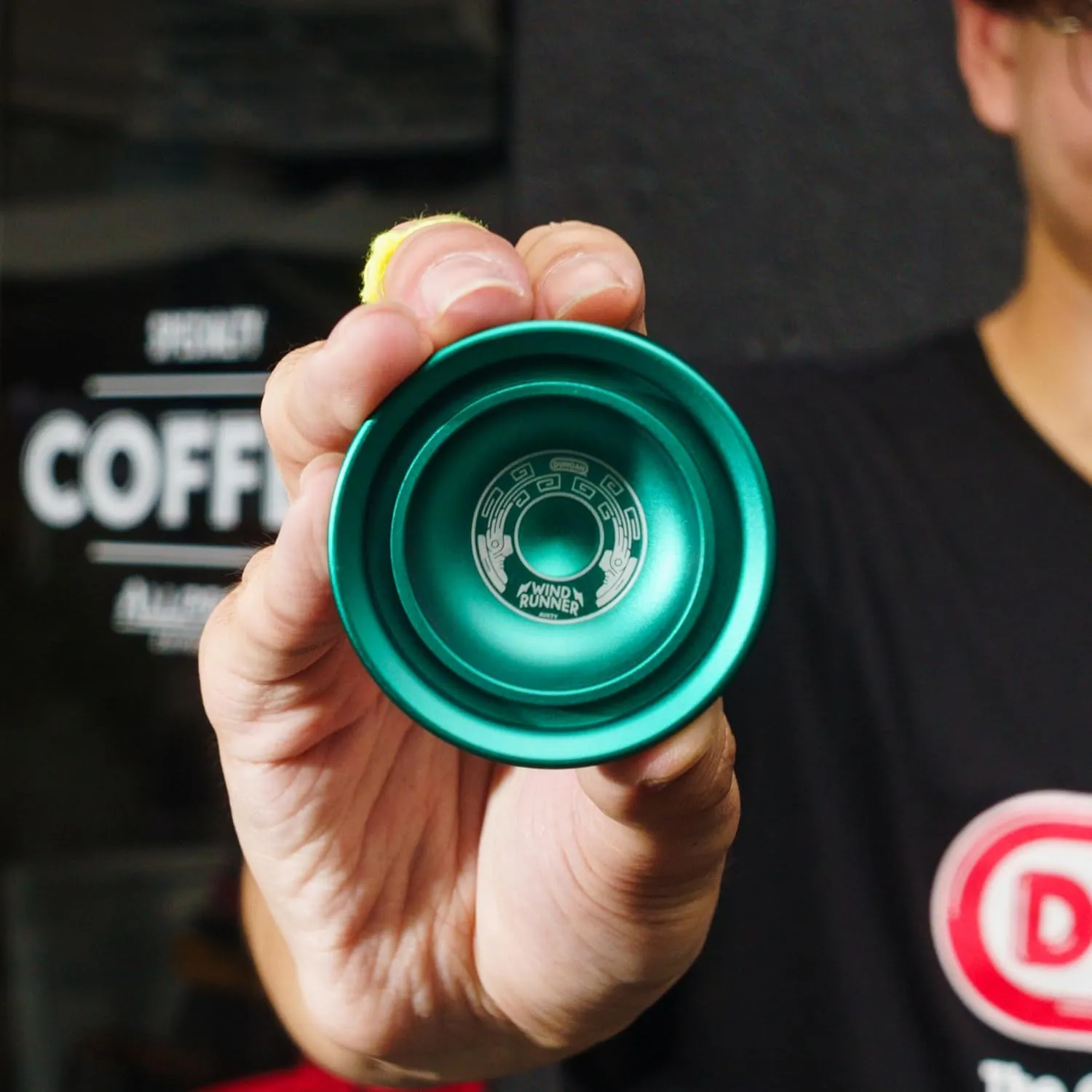 Yo-Yo [Blue] - Unresponsive Pro Level Aluminum Yo-Yo with Double Rim$ density salt rebirth pretext Concave Bearing$ SG Sticker Response Duncan Toys Windrunner 