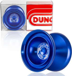 Yo-Yo [Blue] - Unresponsive Pro Level Aluminum Yo-Yo with Double Rim$ density salt rebirth pretext Concave Bearing$ SG Sticker Response Duncan Toys Windrunner 