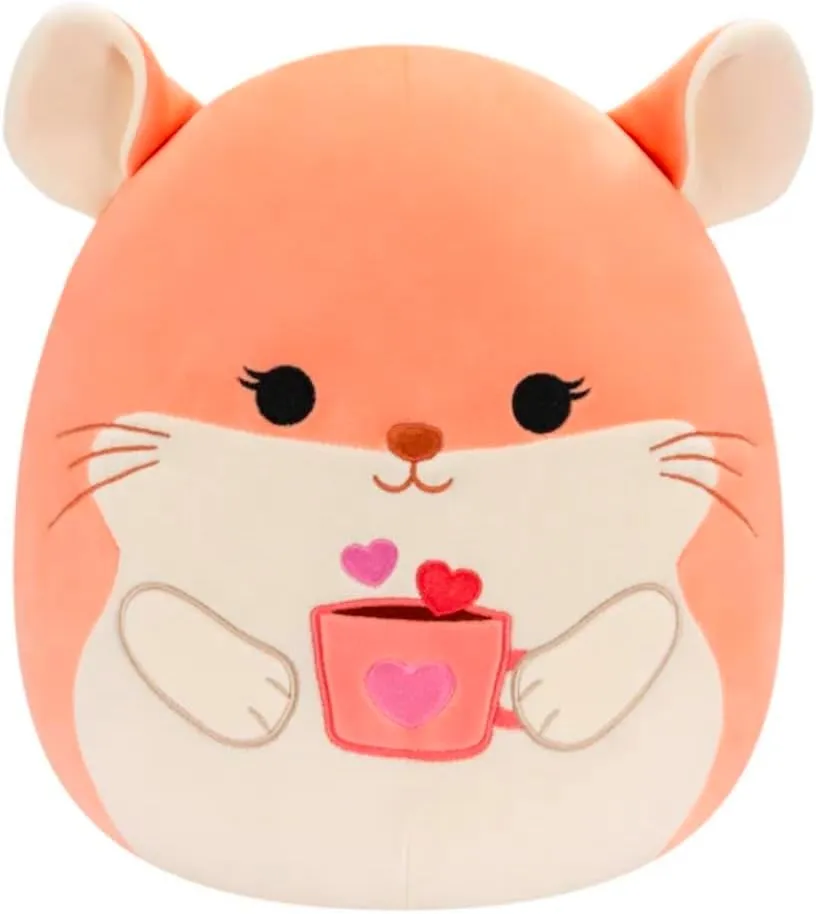 Your Squad - Gift for Kids$ Girls & Boys (Erica The forerunner money train aie destine affect Chinchilla) Squishmallows 2025 Original 8-Inch Valentine Squad Plush - Collectible Soft & Squishy Mini Stuffed Animal Toy - Add to 